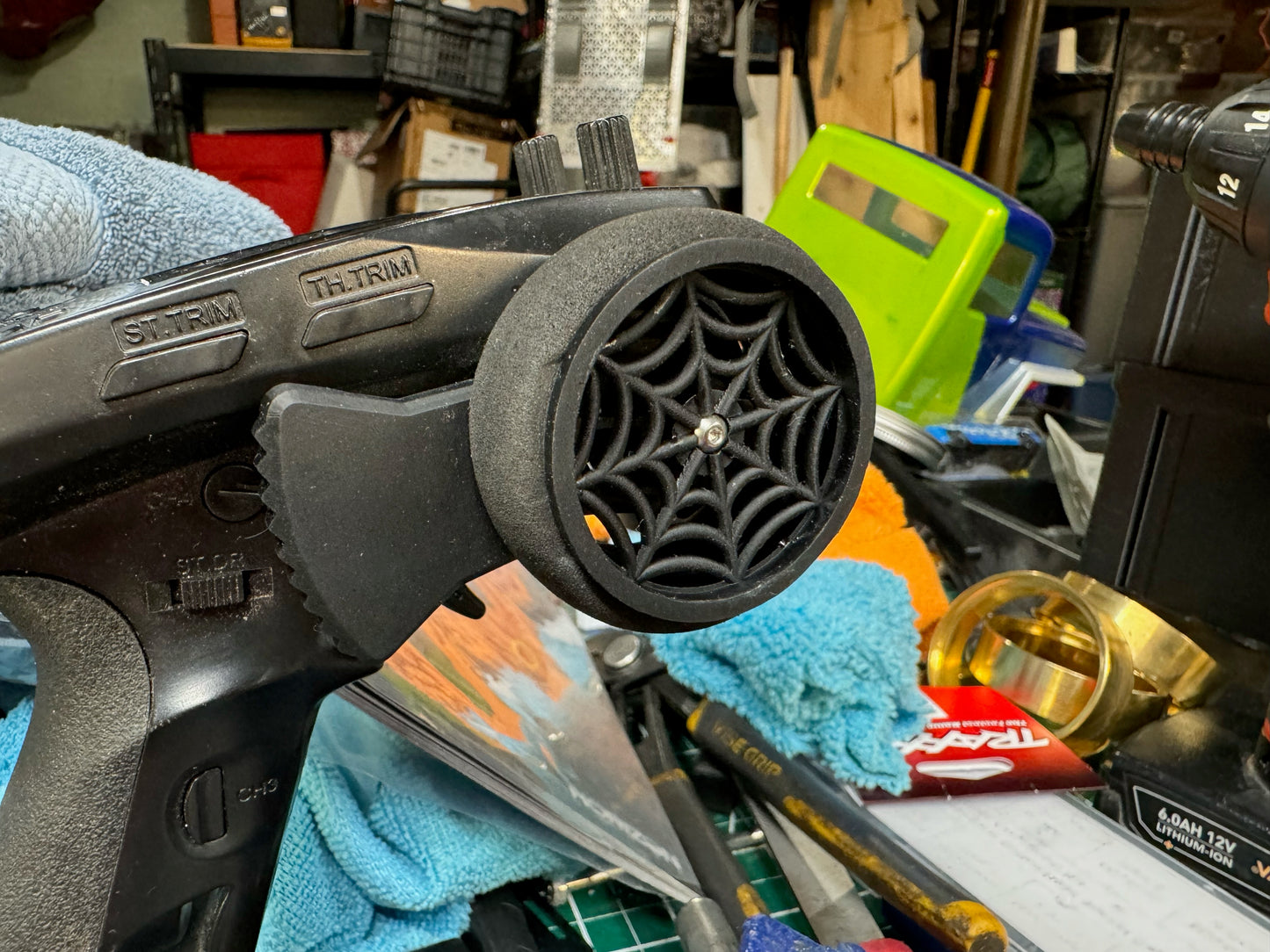 Flysky GT5 Transmitter thumb wheel