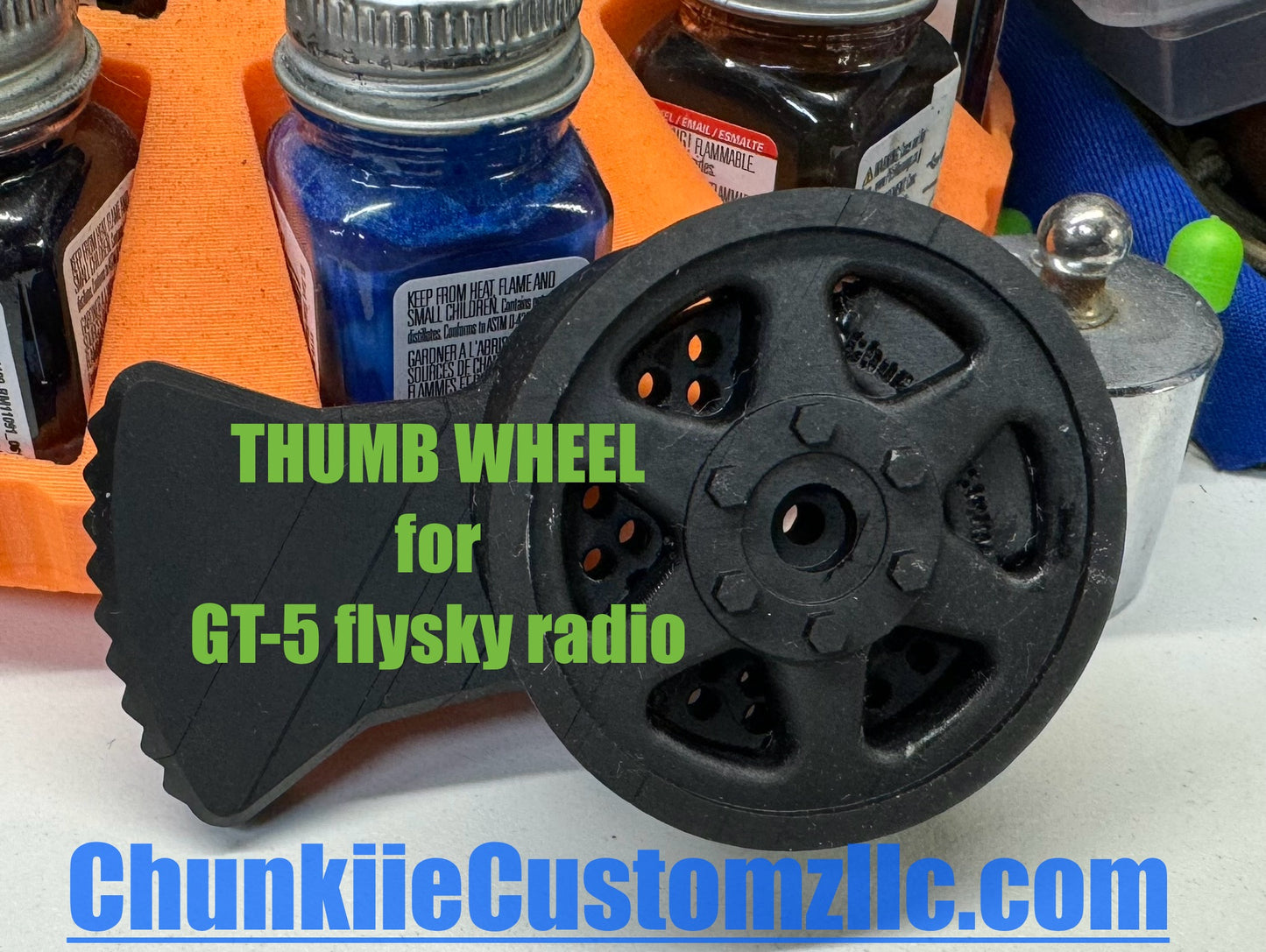 Flysky GT5 Transmitter thumb wheel