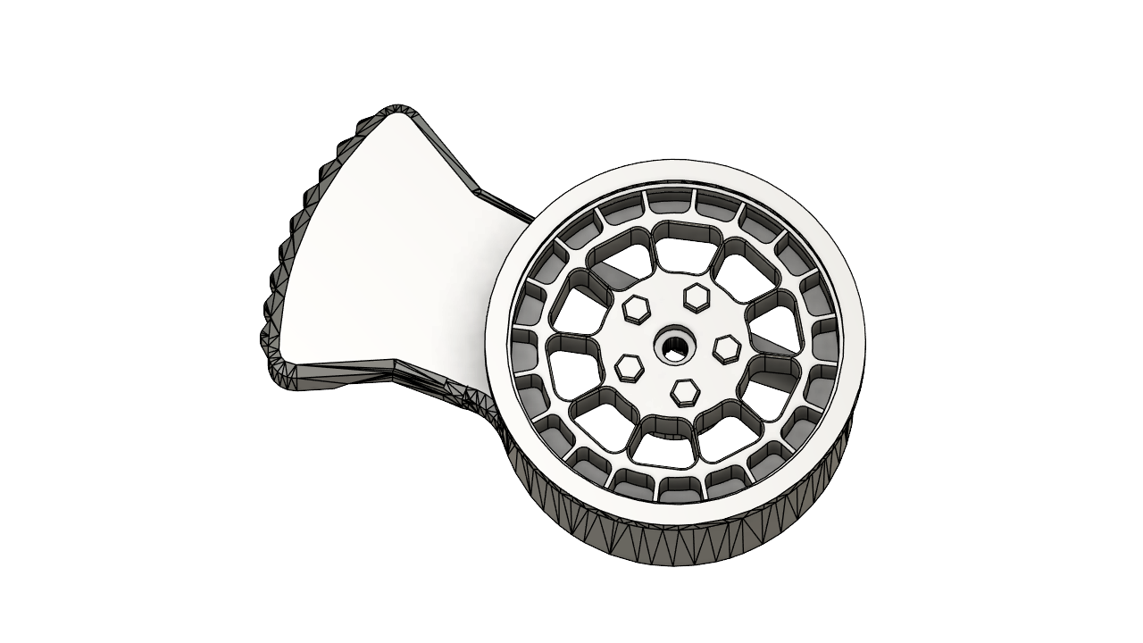 Transmitter wheel (fits "T" TQi Radios)