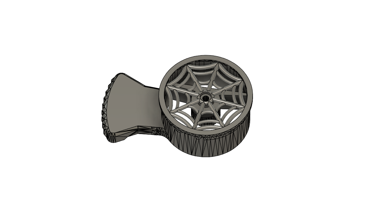 Transmitter wheel (fits "T" TQi Radios)