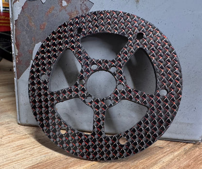 2.2 “ Five Spoke” carbon fiber wheel
