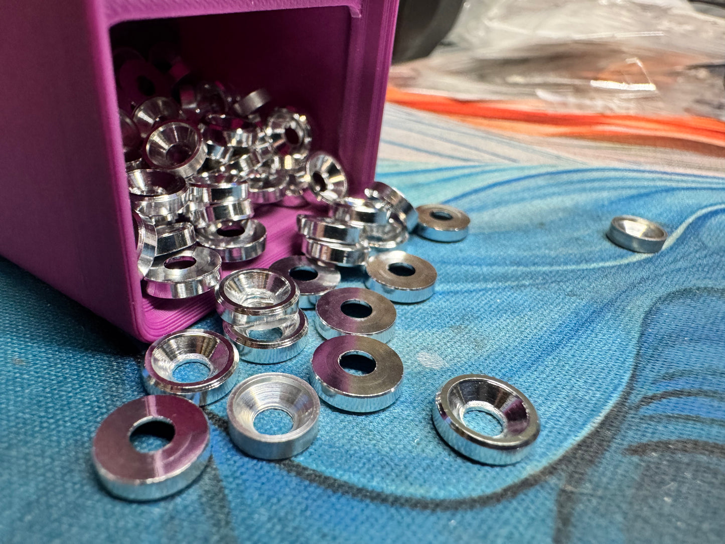 Washers for Strong Hand thumb wheel
